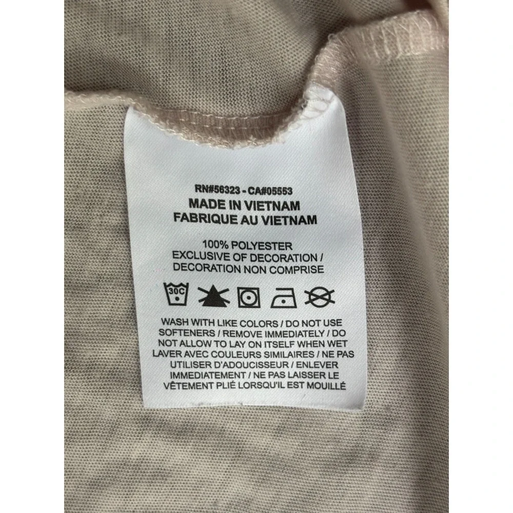 Nike Tank Top Women's Size XS Light Pink 100% Polyester Scoop Neck Sleeveless